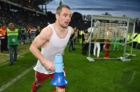 Fussball, 1. Bundesliga  Saison 2014/2015 Relegation: Karlsruher SC - Hamburger SV