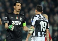 FUSSBALL INTERNATIONAL CHL VIERTELFINALE 12/13: Juventus Turin - FC Bayern Muenchen