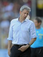Fussball 1. Bundesliga  Saison 2011/2012:  Trainer Lucien Favre (Borussia Moenchengladbach)