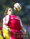 Fussball 1. Bundesliga: Bayern, HARGREAVES Einzelaktion