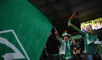 FUSSBALL  DFB Pokal Halbfinale; JUBEL  FANS SV Werder Bremen