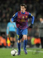 FUSSBALL International  COPA DEL REY  11/12:  Isaac Cuenca Lopez (Barca)