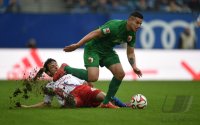 Fussball, 1. Bundesliga  Saison 2014/2015: Hamburger SV - FC Augsburg
