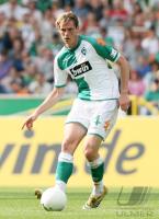 Fussball 1. Bundesliga: Bremen, BOROWSKI Einzelaktion