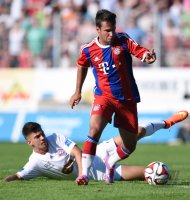 FUSSBALL 1. Bundesliga 14/15 Testspiel: Red Baroons Dietmannsried  - FC Bayern Muenchen