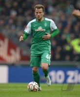 Fussball, 1. Bundesliga  Saison 2014/2015: SV Werder Bremen - Borussia Moenchengladbach