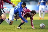 Fussball 1. Bundesliga : 1 FC Nuernberg - Hamburger SV