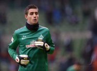 Fussball, 1. Bundesliga  Saison 2014/2015: Werder Bremen - Hertha BSC Berlin