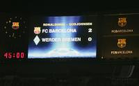 Fussball International FC Barcelona  -  SV Werder Bremen