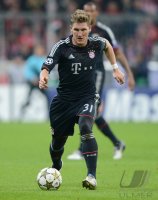Fussball CHL&Atilde; Saison 12/13:  Bastian Schweinsteiger (FC Bayern Muenchen)