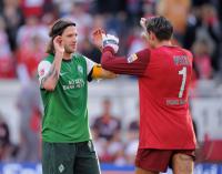 FUSSBALL  1. BUNDESLIGA  09/10  VfB Stuttgart  -  Werder Bremen