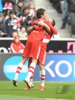 Fussball 1.Bundesliga 08/09  Muenchen -  Karlsruhe