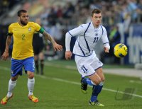 Fussball International  Testspiel:  Erdin Dzeko (Bosnien-Herzegowina)