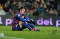 FUSSBALL International  COPA DEL REY  11/12: Lionel Messi (Barca)