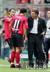 Fussball 1. Bundesliga: Leverkusen - Bayern, Jubel Leverkusen