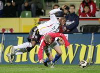 Fussball International: Deutschland U21 - Tschechien U21, Zweikampf