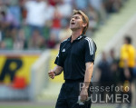 FUSSBALL 1. Bundesliga  Bayer Trainer Klaus Augenthaler