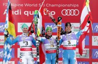 Ski WM 2013 Slalom Herren - Felix Neureuther (GER), Marcel Hirscher (AUT), Mario Matt (AUT)