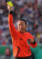 Fussball International  Frauen  Schiedsrichterin Jenny Palmquvist (SWE)