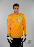 Fussball 1. Bundesliga, Saison 2012/2013, Werder Bremen: Sebastian Mielitz im exklusiven Pressefoto ULMER Fotoshooting
