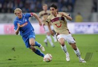 Fussball 1. Bundesliga  Saison 2010/2011:  TSG 1899 Hoffenheim - Hannover 96