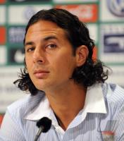 FUSSBALL, 1. BUNDESLIGA: Werder Bremen praesentiert Claudio Pizarro