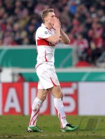Fussball DFB Pokal 10/11 :  Pavel Pogrebnyak (VfB Stuttgart)
