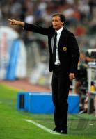 FUSSBALL SERIE A:  Trainer Massimiliano Allegri (AC Mailand)