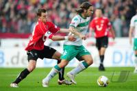 FUSSBALL 1. BUNDESLIGA: Hannover - Bremen