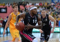 Basketball 1. Bundesliga 14/15 Hauptrunde:  Walter Tigers Tuebingen - Telekom Baskets Bonn