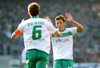 FUSSBALL 1. BUNDESLIGA: Bremen - Dortmund