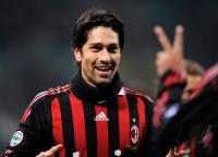 FUSSBALL SERIE A:  JUBEL um Marco&Ecirc;Borriello (AC Mailand)