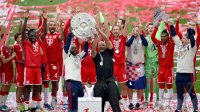 Fussball 1. Bundesliga 25/26: FC Bayern Muenchen 35. Deutschen Meisterschaft