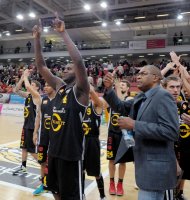 Basketball 1. Bundesliga 13/14:  Walter Tigers Tuebingen - Rasta Vechta