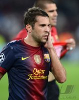 FUSSBALL INTERNATIONAL CHL 12/13: Torschuetze 2-1 Jordi Alba (Barca)