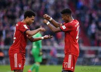 Fussball 1. Bundesliga Saison 18/19: FC Bayern Muenchen - Borussia Dortmund