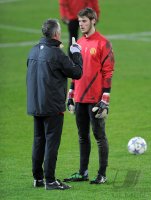 Fussball CHL  Saison 2011/2012:  FC Basel - Manchester United