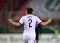 Fussball U 21 Laenderspiel: Jubel Dominique Heintz (Deutschland)