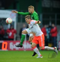 Fussball 1. Bundesliga Saison 12/13: Werder Bremen - FC Bayern Muenchen