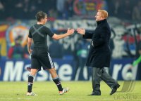 Fussball CHL  Saison 2011/2012:  FC Basel - FC Bayern Muenchen