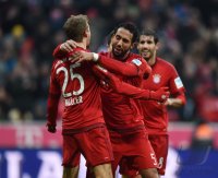 Fussball 1. Bundesliga Saison 15/16: FC Bayern Muenchen - Hertha BSC Berlin