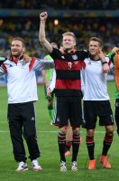 FUSSBALL WM 2014, HALBFINALE: JUBEL Deutschland