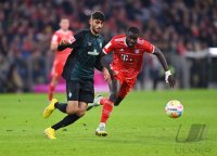 Fussball 1. Bundesliga 22/23: FC Bayern Muenchen - SV Werder Bremen