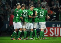 Fussball 1. Bundesliga Saison 12/13: Bremen - Moenchengladbach