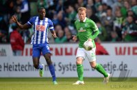 Fussball, 1. Bundesliga  Saison 2013/2014: SV Werder Bremen - Hertha BSC Berlin