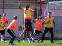 Fussball 1. Bundesliga, Saison 2012/2013:  Training beim FC Bayern Muenchen