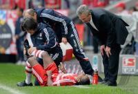 FUSSBALL 1. BUNDESLIGA: Bayern Muenchen - Gladbach