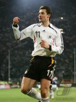 Fussball International: Deutschland - USA, Jubel Klose n. 3:0