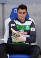 Fussball  1. Bundesliga  13/14: Torwart Sebastian Mielitz (SV Werder Bremen)