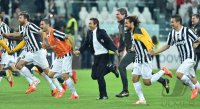 FUSSBALL SERIE A 2013/2014: JUBEL Juventus Turin